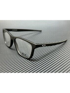 New Oakley Men Satin Black Eyeglasses 55-17-141